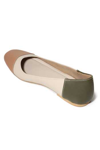Paio_Beige Peyton Ballet Flats_Online_at_Aza_Fashions