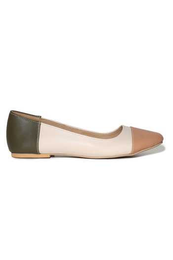 Buy_Paio_Beige Peyton Ballet Flats_Online_at_Aza_Fashions