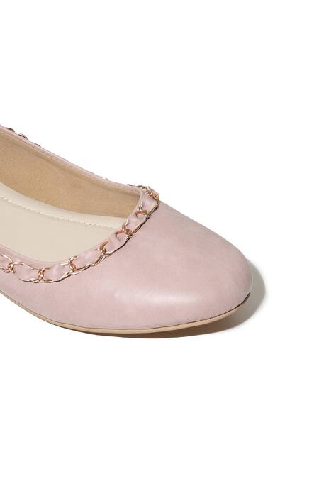 Paio Peach Eve Ballet Flats at Aza Fashions Paio_Peach Eve Ballet Flats_at_Aza_Fashions