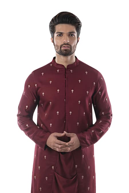 Paarsh Draped Kurta Set 