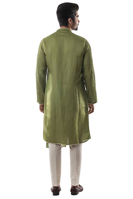 PAARSH Overlap Kurta Set 