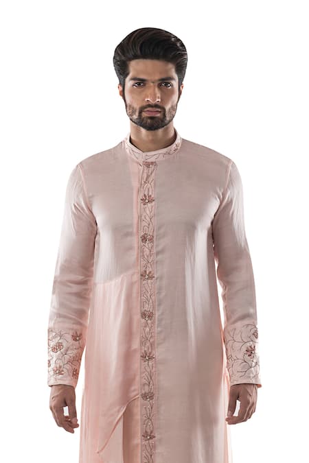 Paarsh Asymmetric Draped Kurta 