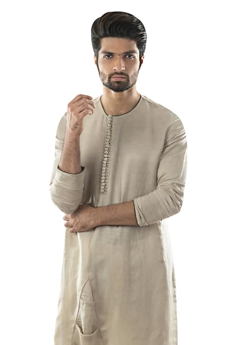 Paarsh Draped Kurta Set 