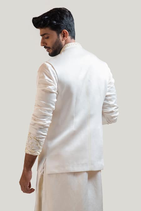PAARSH Embroidered Nehru Jacket 
