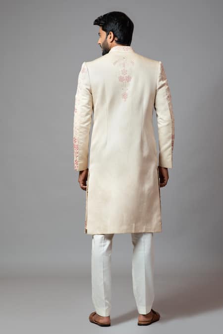 PAARSH Embroidered Sherwani Set 