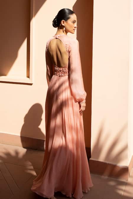 Parshya Victorian Embellished Gown 