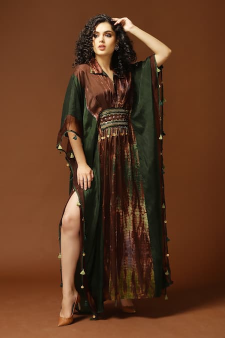 Capisvirleo Tie & Dye Kaftan 