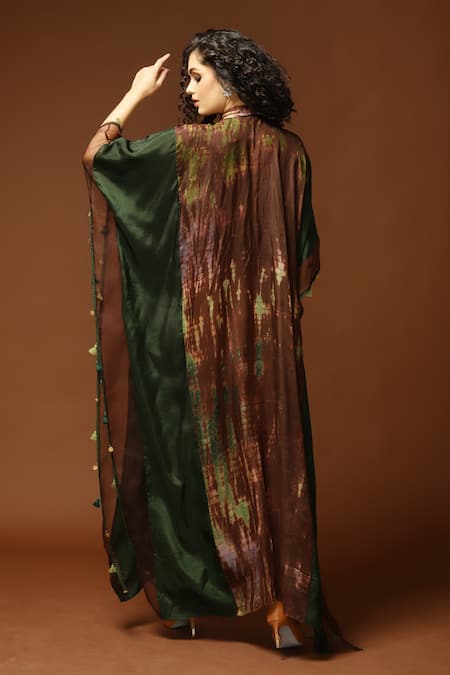 Capisvirleo Tie & Dye Kaftan 