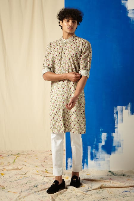 Project Bandi Printed Kurta & Pant Set 