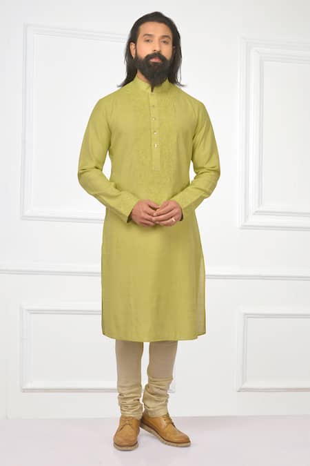 Nitesh Singh Chauhan Hand Embroidered Kurta Set 
