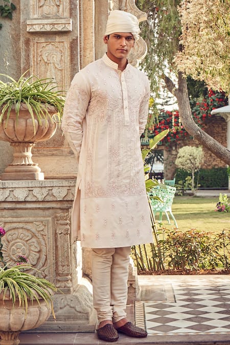 Nitesh Singh Chauhan Embroidered Kurta Set 