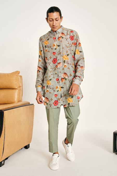 Project Bandi Floral Print Kurta Set 