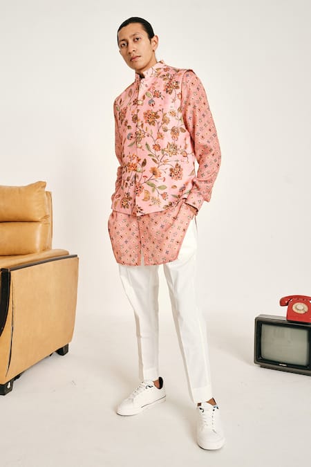 Project Bandi Floral Print Bundi 