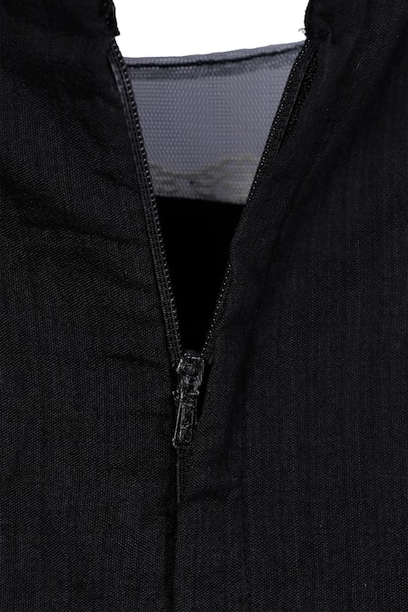 Shop Pinkcow designs pvt ltd Black Silk, Net, Satin Sequins, Embroidery Embellished Gown Online at Aza Fashions Shop_Pinkcow designs pvt ltd_Black Silk, Net, Satin Sequins, Embroidery Embellished Gown _Online_at_Aza_Fashions