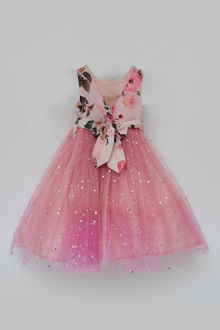 Fayon Kids Embellished Gown 