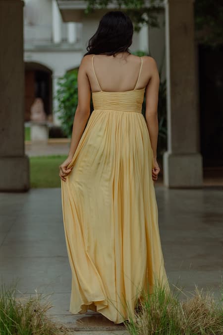 Pinup By Astha Peitho Ruched Gown 