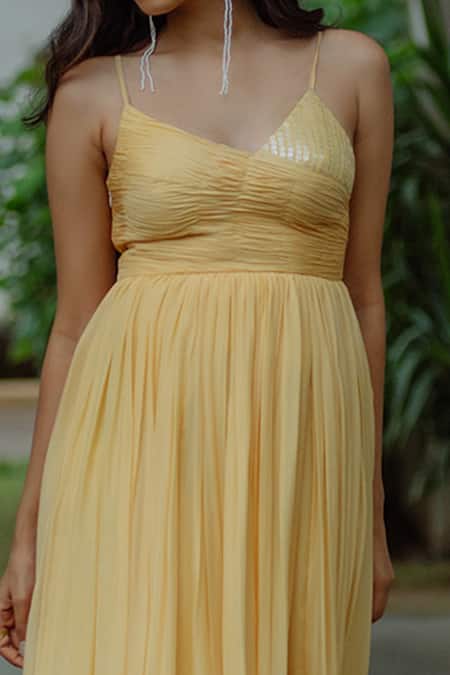 Yellow Chiffon Dress for Wedding Long Dress Prom Dress Party Wear Robe  Longue Femme Embroidery Evening Dress vestidos para mujer - AliExpress
