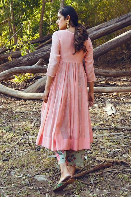 Paulmi And Harsh Cotton Anarkali Set 