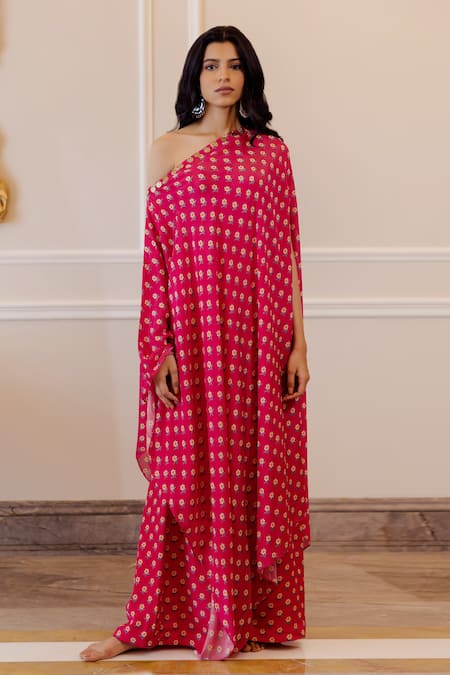 Paulmi And Harsh Floral Print Kurta & Pant Set 