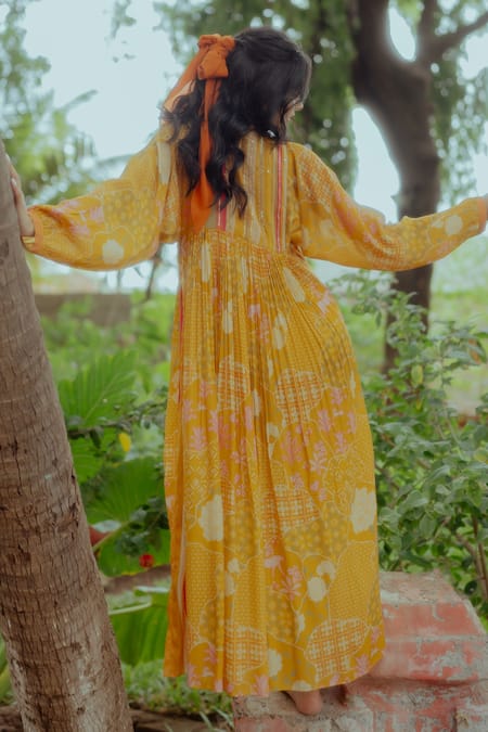 Paulmi And Harsh Floral Print Dress 