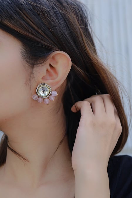 Do Taara Beaded Stud Earrings 