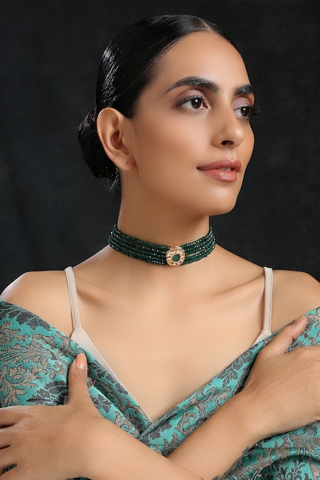 Paisley Pop Kundan Choker 