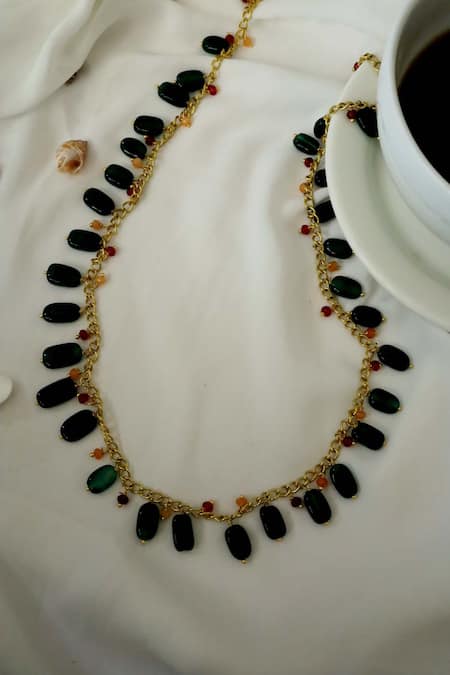 Do Taara Stone Long Necklace 