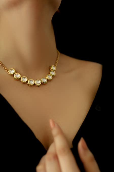 Do Taara Kundan Necklace 