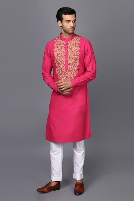 Seven Embroidered Kurta Set 