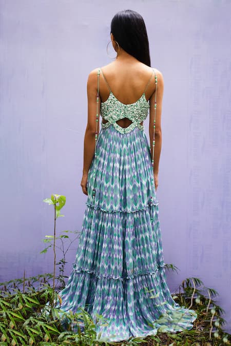 Nirmooha Printed Gown 
