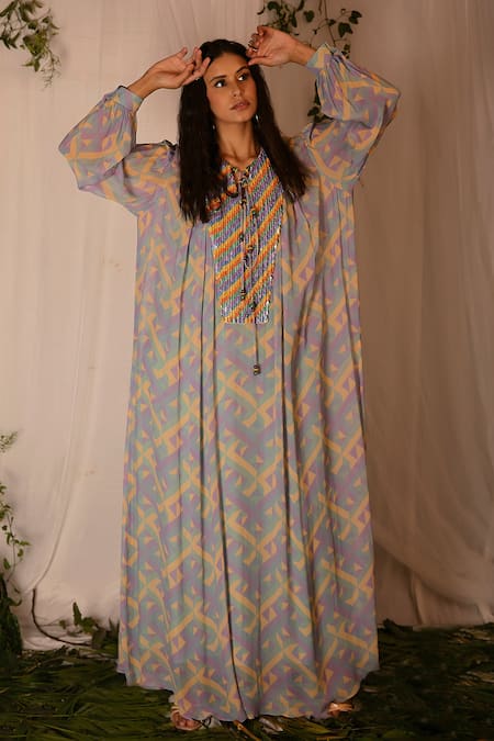 Nirmooha Georgette Printed Kaftan 