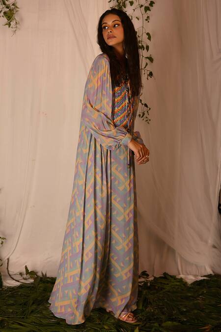 Nirmooha Georgette Printed Kaftan 