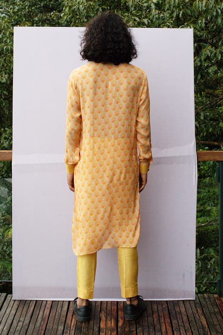 Nirmooha Organic Silk Kurta Pant Set 