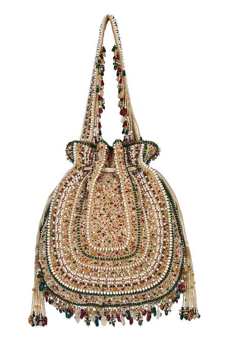 Buy Lovetobag Red Embellished Amara Stone And Kundan Potli Online at Aza Fashions Buy_Lovetobag_Red Embellished Amara Stone And Kundan Potli _Online_at_Aza_Fashions