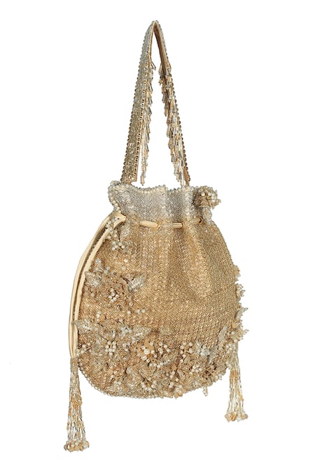 Lovetobag Esme Bead Embellished Potli 