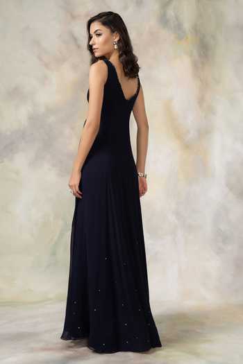 Pooja Peshoria Embellished Anarkali with Dupatta 