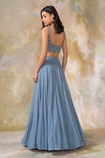 Pooja Peshoria Embellished Lehenga Set 