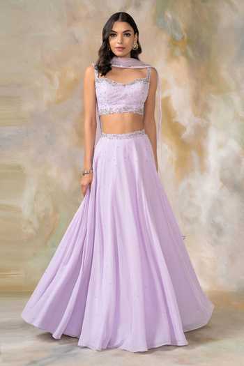 Pooja Peshoria Embellished Lehenga Set 