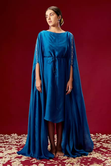 Masumi Mewawalla Draped Kaftan Dress 