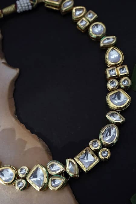 Paisley Pop Kundan Choker 