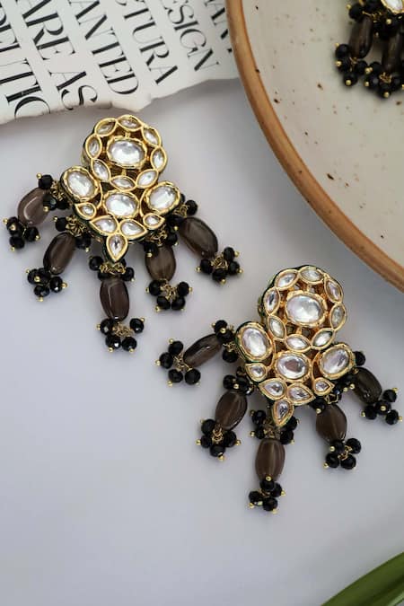 Paisley Pop Kundan Necklace Set 