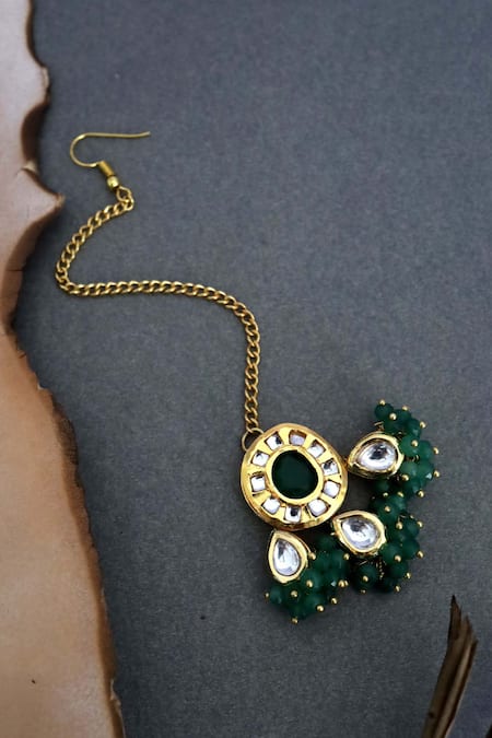 Paisley Pop Kundan Maangtikka 