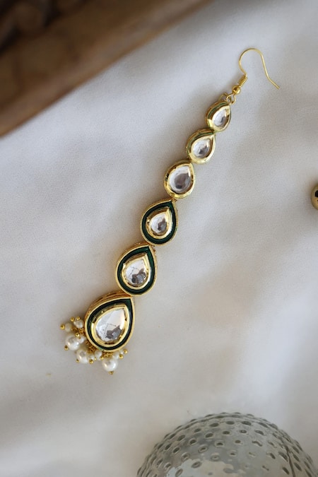 Paisley Pop Kundan Maangtikka 