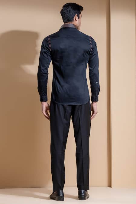 Abkasa Slim-Fit Cotton Shirt 