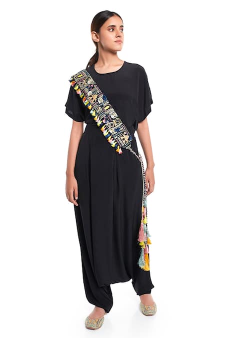 Payal Singhal Accessories Istanbul Embroidered Belt 
