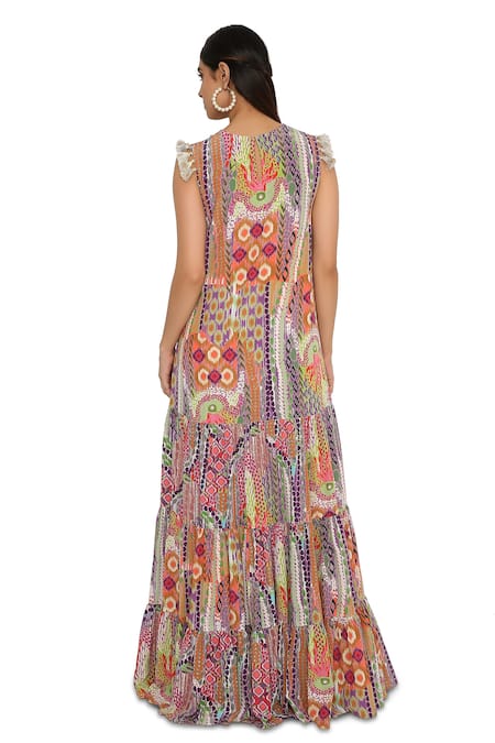 Payal Singhal African Print Dress 