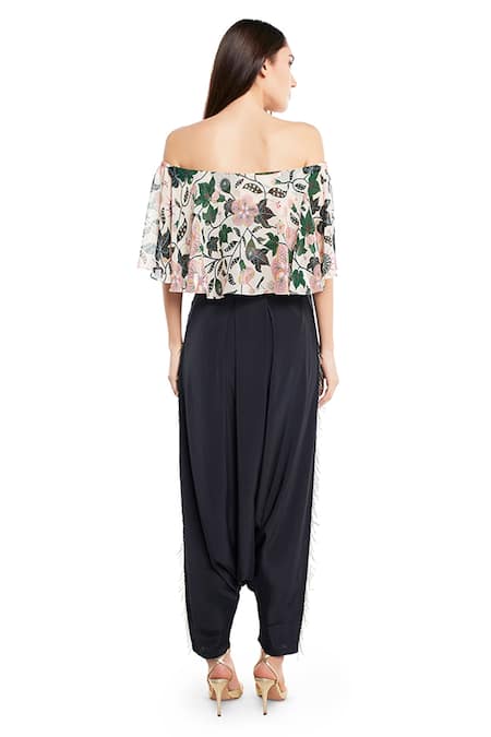 PS Pret By Payal Singhal Abutilon Print Top & Pant Set 