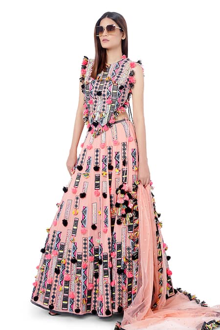 Payal Singhal Idris Embroidered Lehenga Set 