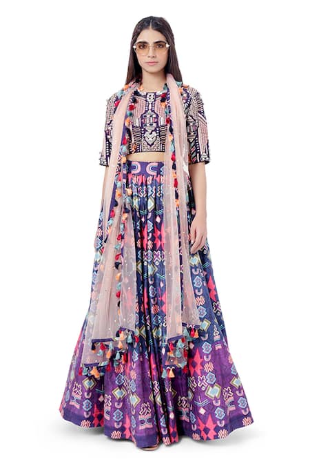 Payal Singhal Najya Printed Lehenga Set 
