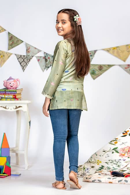 PS Kids By Payal Singhal Floral Print Tunic 